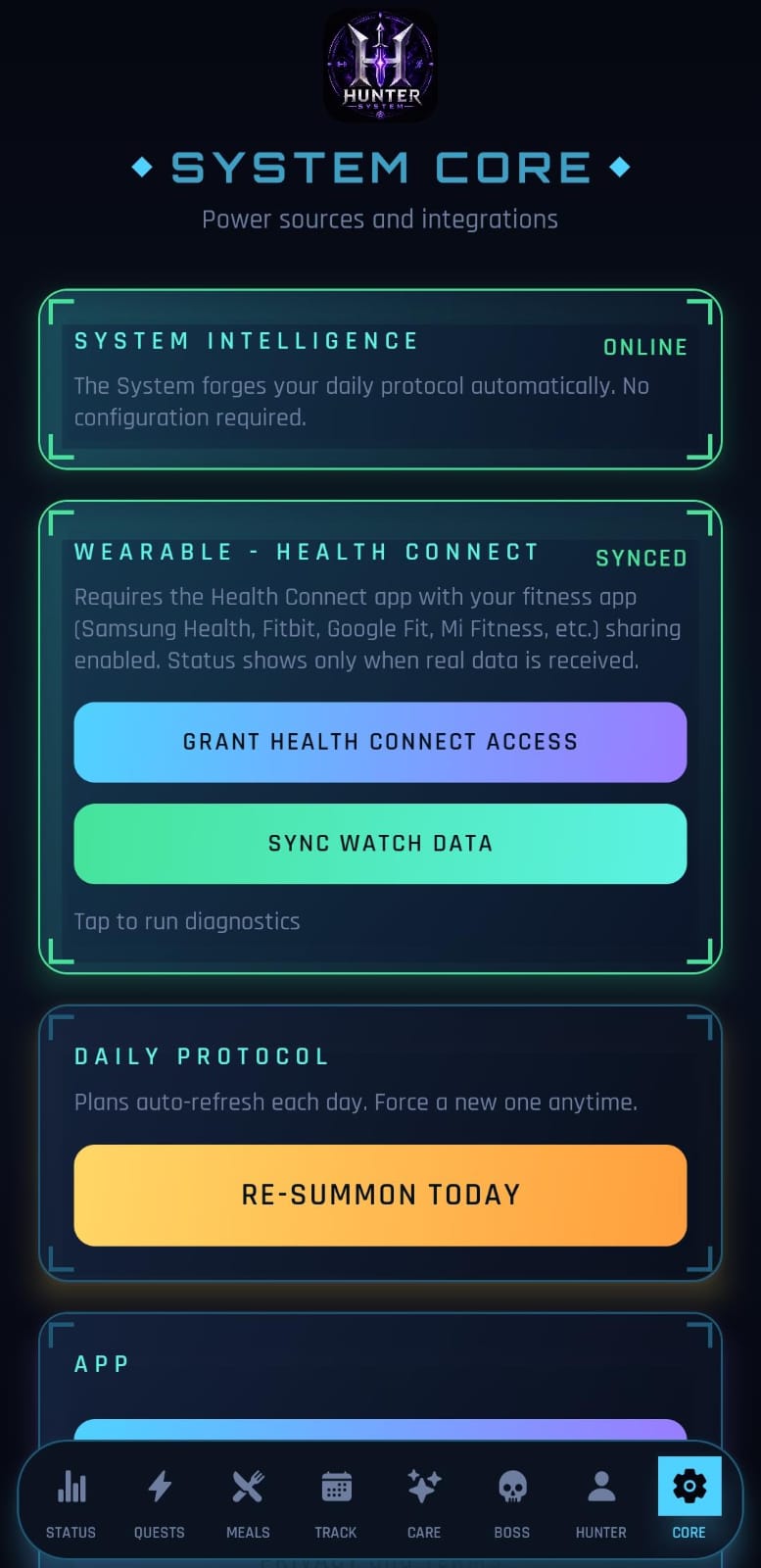 Hunter System screenshot 2